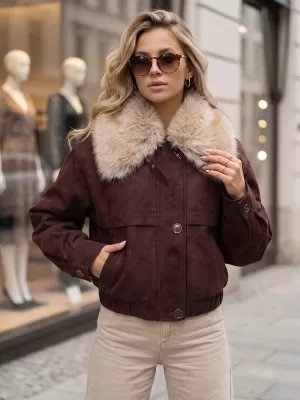 Geaca de dama DSTREET TY5696 CLARET