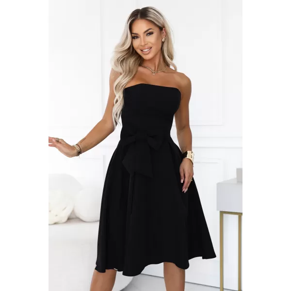  Rochie NUMOCO 692-1 NEGRU 