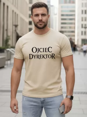 Tricou pentru bărbați DSTREET NX5144R-BT BEJ