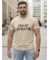 Tricou pentru bărbați DSTREET NX5144R-BT BEJ