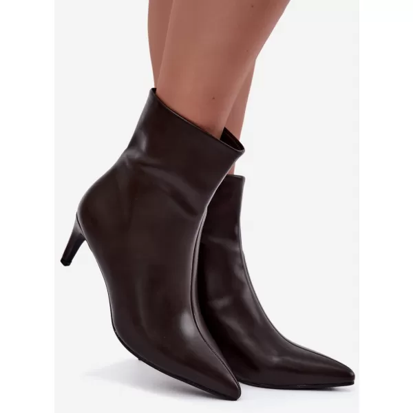  Botine de dama BOTO LQ-165 WINE RED 