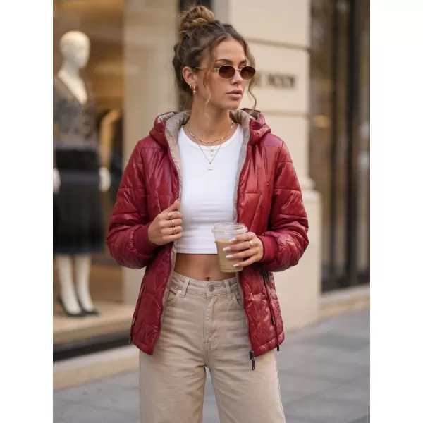  Geaca de dama DSTREET TY5785 BURGUNDIA 