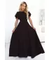 Rochie NUMOCO MIRELLA 694-2 MARO CIOCOLATA