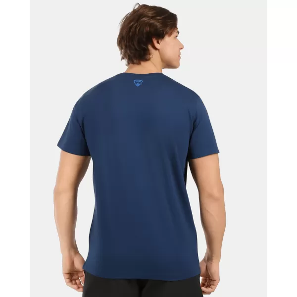  Tricou pentru bărbați KILPI PROMO-M 1M0378KI ALBASTRU ÎNCHIS 