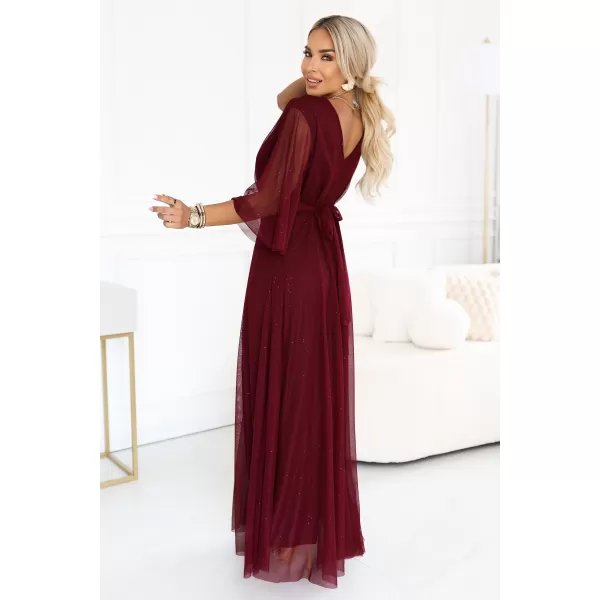  Rochie de femei NUMOCO 654-6 CLARET 