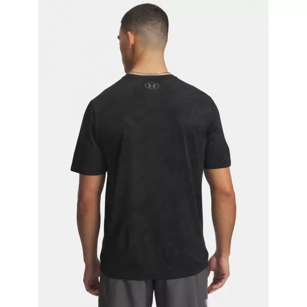  Tricou pentru bărbați UNDER ARMOUR TECH VENT JCQRD SS 1390047-001 NEGRU 
