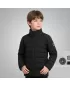 Jachetă ultrauşoară pentru copii ALPINE PRO RETERO NEGRU