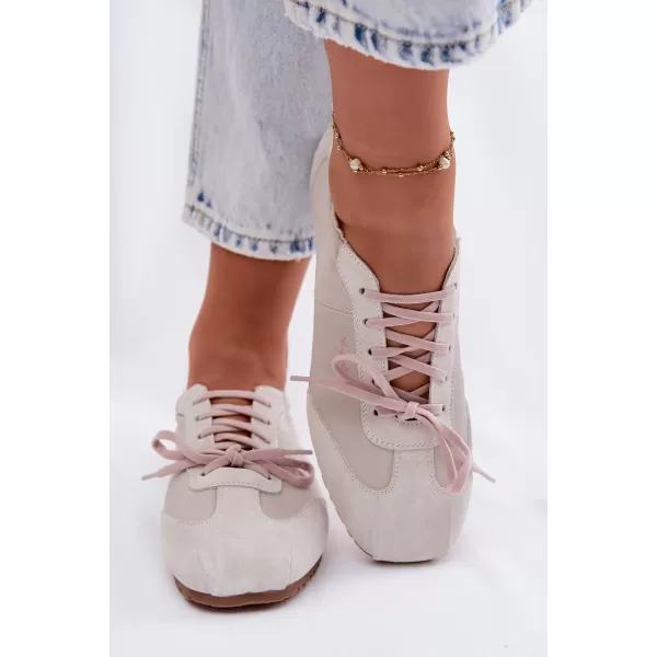  Adidași de damă BIG STAR SHOES TT274599 BEJ 