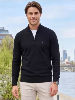 Pulover pentru bărbați ALTISPORT ITSU NEGRU