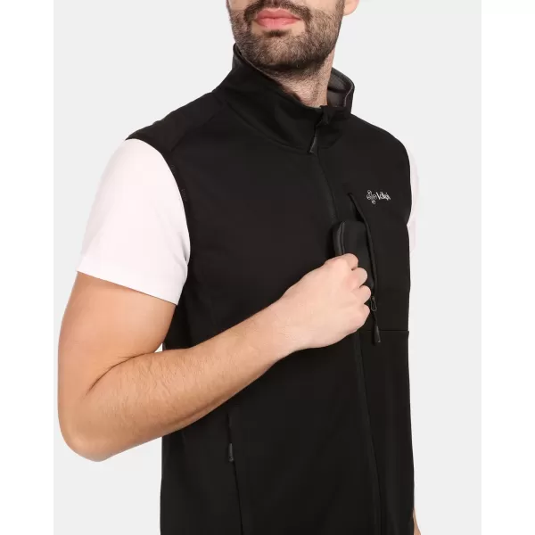  Vestă softshell pentru bărbați KILPI NOIL-M 1M0116KI NEGRU 