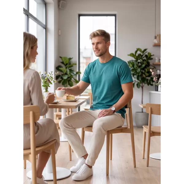  Tricou pentru bărbați ALTISPORT NP/ALMST20001 TEAL 