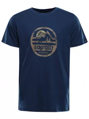 Tricou pentru bărbați ALPINE PRO TERMES 4 VARIANTA PC MOONLIT OCEAN