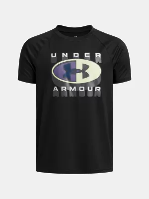 Tricou băieți UNDER ARMOUR B TECH GRAPHIC SS 6009615-001 NEGRU