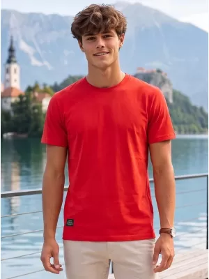 Tricou pentru bărbați ALTISPORT NP/ALMST20001 ROȘU STACOJIU