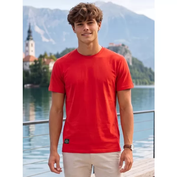  Tricou pentru bărbați ALTISPORT NP/ALMST20001 ROȘU STACOJIU 