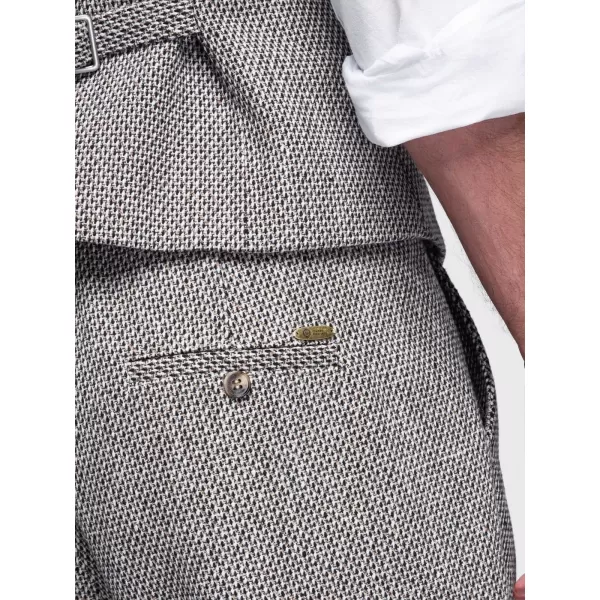  Pantaloni pentru bărbați OMBRE OM-PACP-0315 MELANGE MARO 