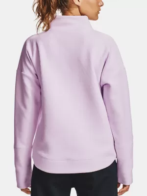 Hanorac de dama UNDER ARMOUR RECOVER FLEECE WRAP NECK 1356347-570 VIOLET