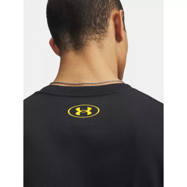  Tricou pentru bărbați UNDER ARMOUR M VARSITY CREST SS 6009249-001 NEGRU 