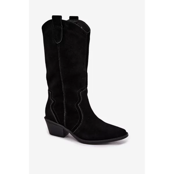  Cizme de dama BOTO 5312 NEGRU 