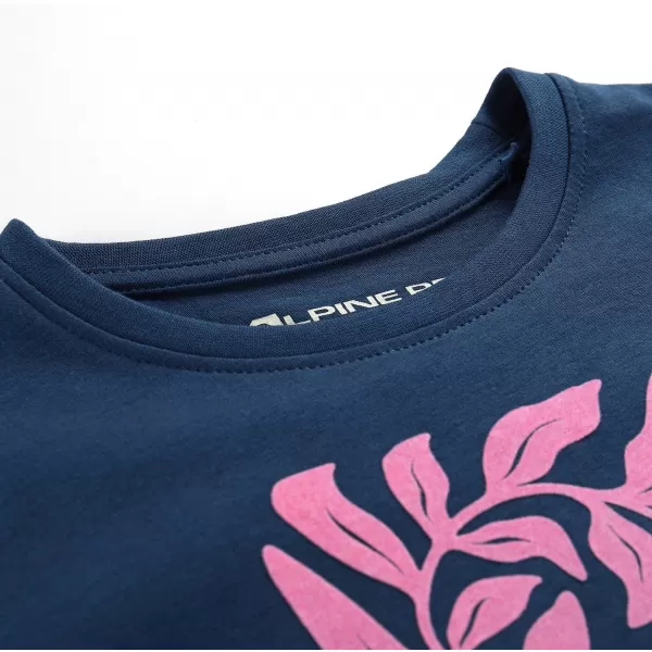  Tricou pentru copii ALPINE PRO ECCO 2 VARIANTA PC MOONLIT OCEAN 