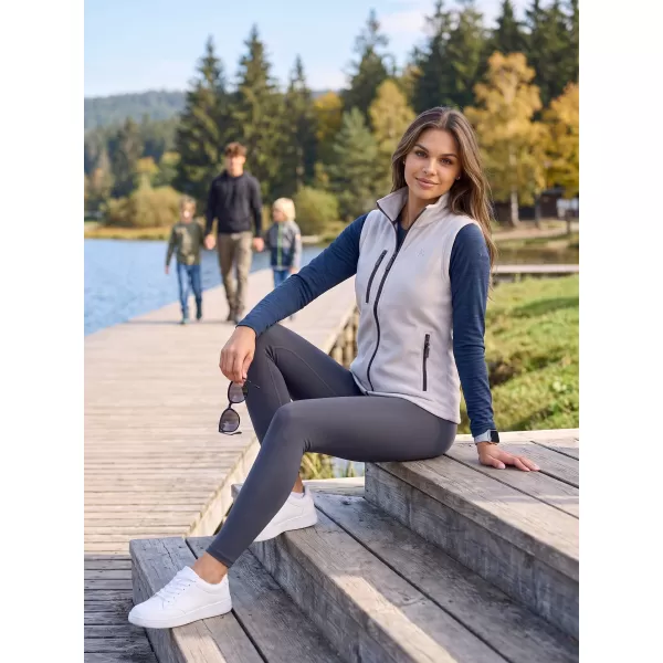  Vesta de dama fleece ALTISPORT ALW002525 GRI DESCHIS 