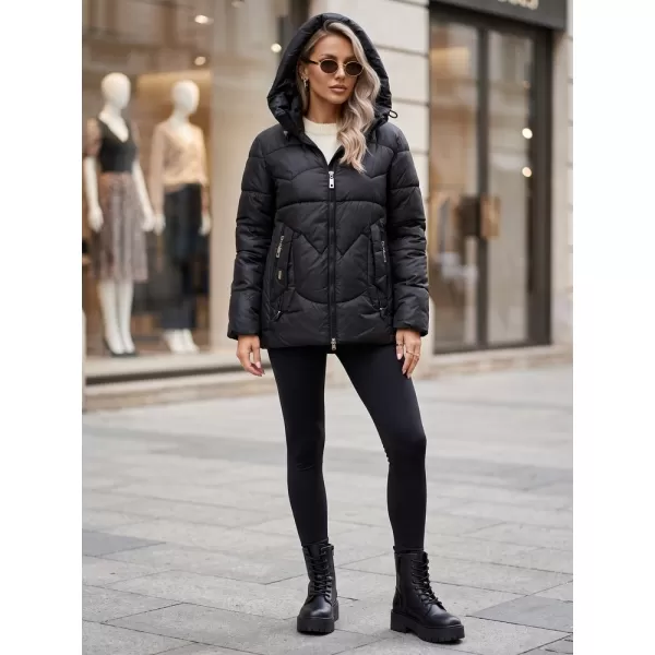  Geaca de dama DSTREET TY5936 NEGRU 