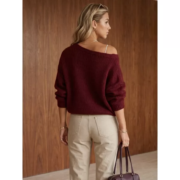  Pulover de dama DSTREET MY2572 BURGUNDIA 