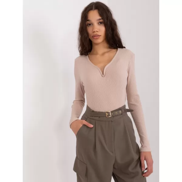  Bluza de dama BASIC FEEL GOOD RV-BZ-9206.20 BEJ 