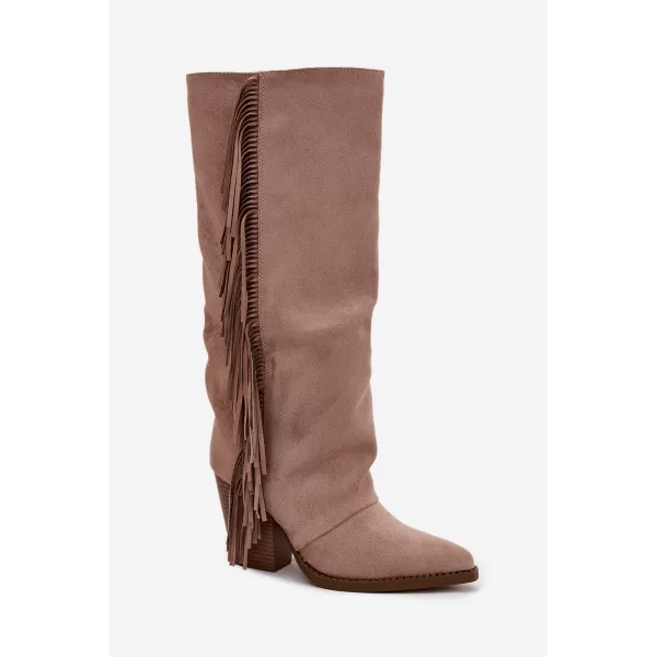  Pantofi de dama BOTO LQ-161/KL-161 KAKI 