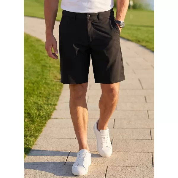  Pantaloni scurți pentru bărbați ALTISPORT ATS SHORT CLASSIC-FIT 9 NEGRU 
