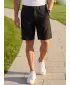 Pantaloni scurți pentru bărbați ALTISPORT ATS SHORT CLASSIC-FIT 9 NEGRU