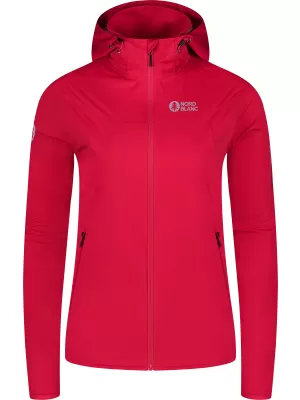 Jachetă softshell pentru femei NORDBLANC OUTLAND NBSSL8324 ROZ