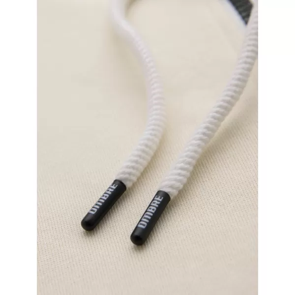  Hanorac pentru bărbați OMBRE OM-SSBZ-0272 CREMĂ 