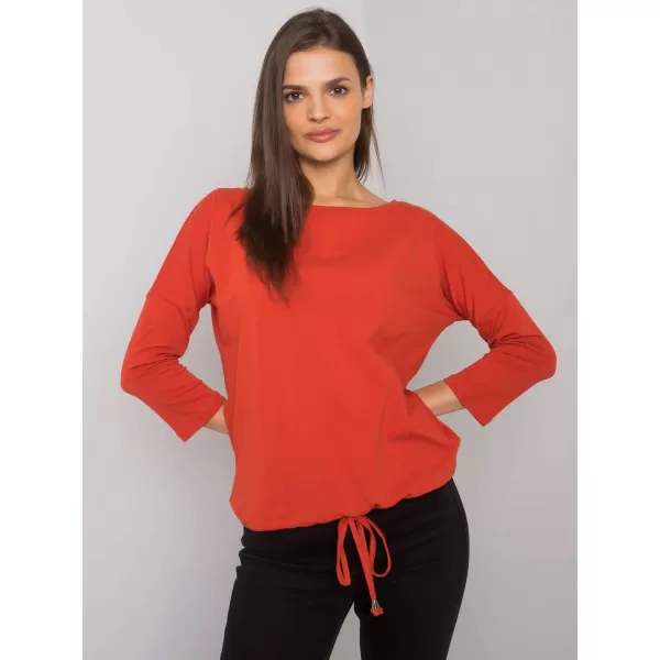  Bluza de dama BASIC FEEL GOOD RV-BZ-4691.37P PORTOCALIU ÎNCHIS 