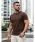 Tricou pentru bărbați DSTREET RX5679 MARO