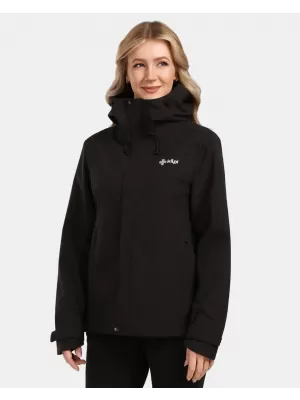 Jachetă hardshell pentru femei KILPI MONTANA-W 1L0102KI NEGRU