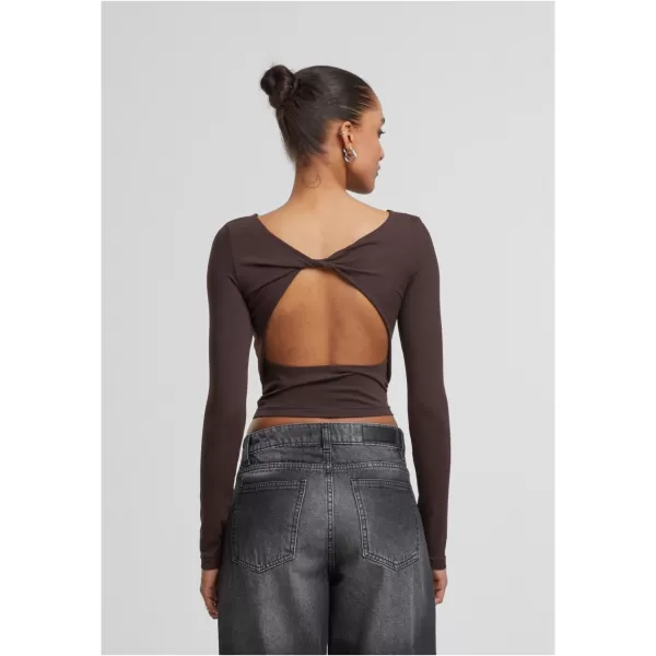  Tricou de damă URBAN CLASSICS TB7721 CALD/MARO 