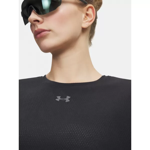  Tricou pentru femei UNDER ARMOUR VELOCITI SHORTSLEEVE 6009540-001 NEGRU 