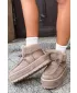 Oameni de zăpadă pentru femei BIG STAR SHOES UU274215 BEJ