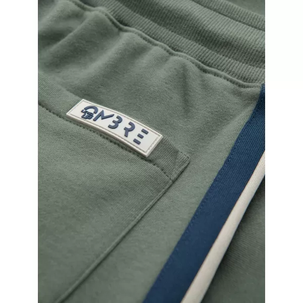  Set de pantaloni scurți pentru bărbați OMBRE Z128 SMÂNTÂNĂ/MĂSLINE 
