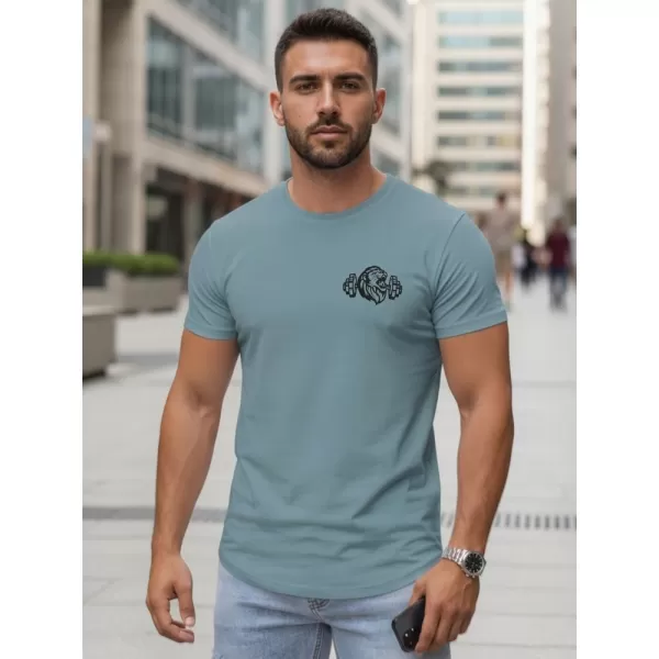  Tricou pentru bărbați DSTREET NX5084R ALBASTRU 