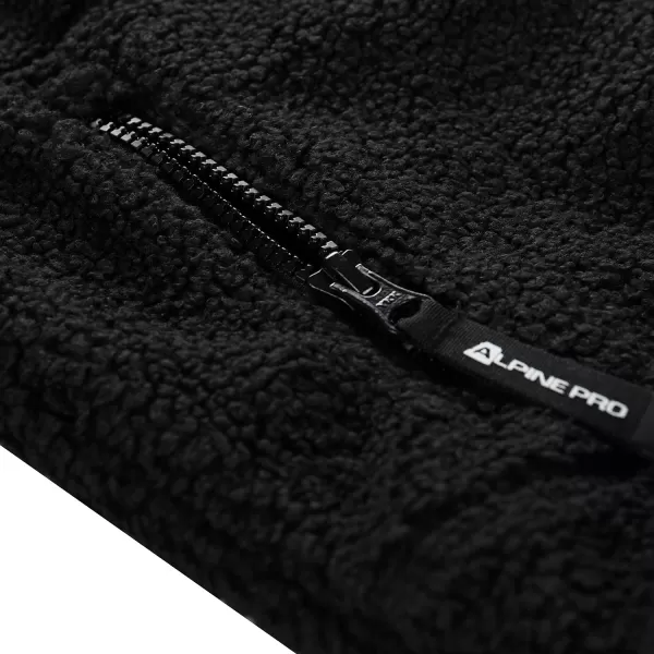  Hanorac cald pentru copii ALPINE PRO FERADO 3 NEGRU 