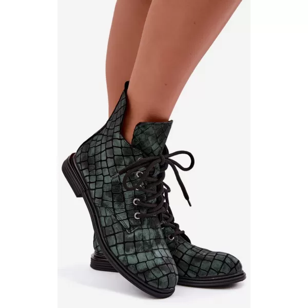  Botine de dama ARTIKER 55C1325 VERDE/NEGRU 