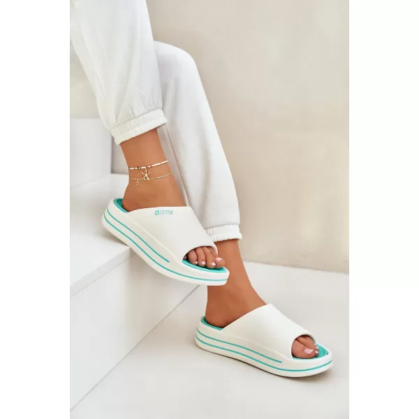  Papuci de damă BIG STAR SHOES NN274A038 ALB 