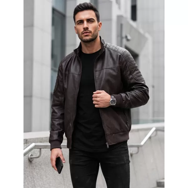 Jachetă pentru bărbați DSTREET TX5140 MARO 