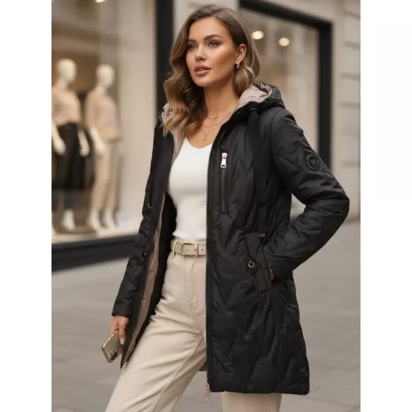  Geaca de dama DSTREET TY5768 NEGRU 