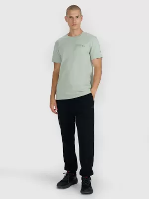 Tricou pentru bărbați 4F WAW25TTSHM2372 MENTĂ