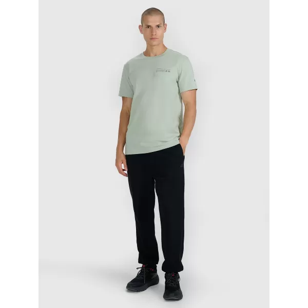  Tricou pentru bărbați 4F WAW25TTSHM2372 MENTĂ 