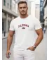 Tricou pentru bărbați DSTREET NX5140R-WH ALB