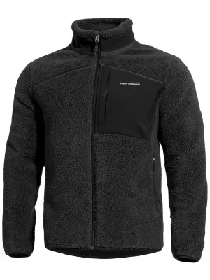 Hanorac pentru bărbați din fleece PENTAGON SUMMIT SHERPA FLEECE K08063 NEGRU